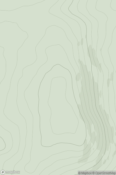 Thumbnail image for Glenshalg Hill [Fraserburgh to the Dee Valley] [NJ593066] showing contour plot for surrounding peak